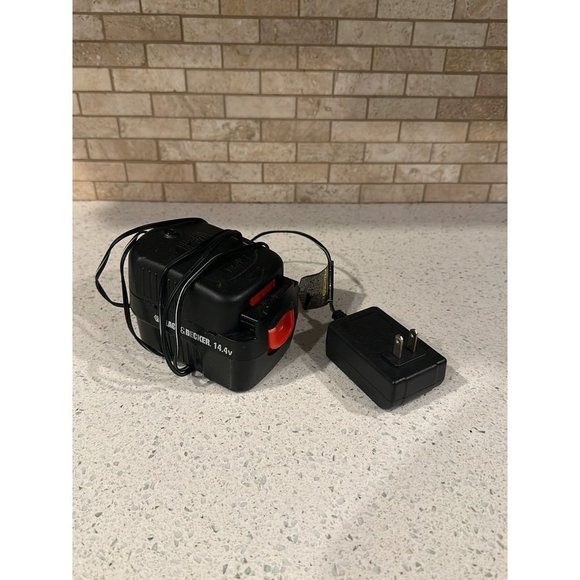 black & decker 14.4v battery with charger th - Picture 1 of 5